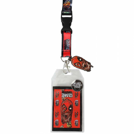 Marvel Zombies Collection Deadpool Lanyard